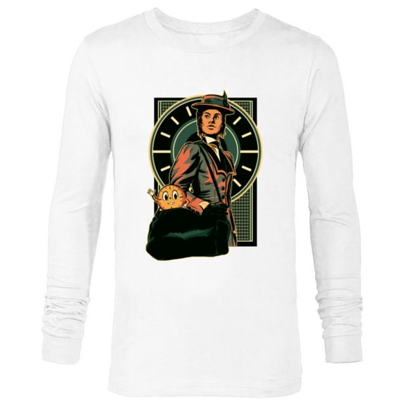 Marvel Studios Loki Season 2 TVA Renslayer and Miss Minutes - Long Sleeve T-Shirt for Men - Customized-White