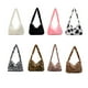 thumbnail image 2 of Qarigey Bolso de hombro para mujer, estuche de almacenamiento, bolso de mano, organizadores encantadores, bolsa portátil con cierre de cremallera a la Bolsas de mensajero y de hombro leopardo rosa Qarigey AP013869-07, 2 of 6