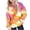 Yellow, variant on Nskgu Hoodies for Teen Girls Cute Gradient Hoodies Long Sleeve Oversized Sweatshirts Pullover Tops Preppy Clothes