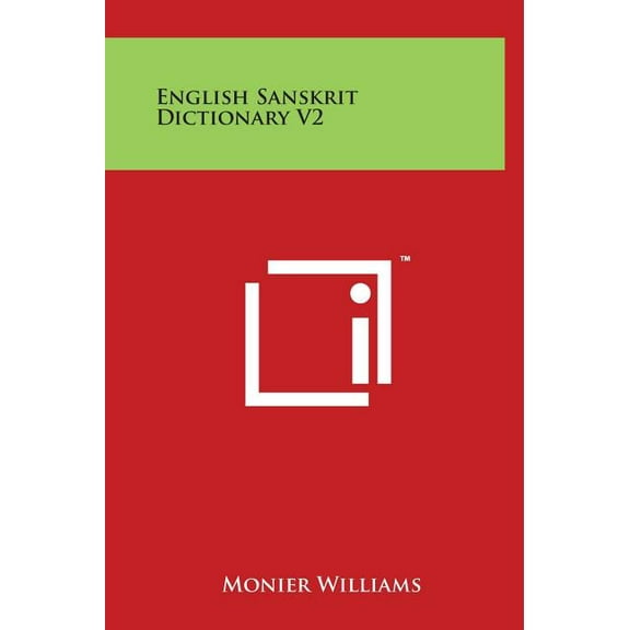 English Sanskrit Dictionary V2 (Hardcover)