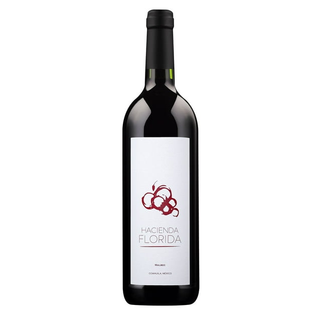 Vino Tinto Hacienda La Florida Malbec 750 ml Vid Mexicana Vino Tinto