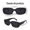 thumbnail image 3 of 3 Piezas Gafas De Sol Rectangulares Estilo Vintage Casual, 3 of 5