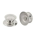 thumbnail image 1 of Unique Bargains Bouton de Remplacement pour Couvercle de Casserole Ronde en Acier Inoxydable 2 Pcs, 1 of 3