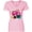 AD-Pink, variant on I'm a 60's Kid 1960's Style Colorful Flowers Women's V-Neck T-Shirt