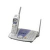 Panasonic KX-TG2700S - Cordless phone with caller ID/call waiting - 2.4 GHz - 4-way call capability - silver