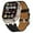Titanium Black, variant on AP Leather Band Compatible with Apple Watch Ultra 2 Band 49mm 46mm 45mm 44mm, Rugged Vintage Genuine Leather Extra 26mm Wide Watch Bracelet for iWatch Series 10 9 8 SE 7 6 5 Men