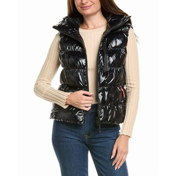 Bogner womens  Naima Vest, 8, Black