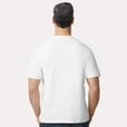 thumbnail image 4 of Gildan Softstyle Men's Midweight T-Shirt, Short Sleeve Classic Fit Cotton Tee, White, 3XL, 4 of 5