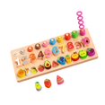 thumbnail image 1 of Xuanheng Number Board Educational Learning Toy Hand Eye Coordination Math Shape Blocks 3 A, 1 of 8