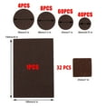 thumbnail image 3 of Motor Genic Chair Leg Floor Protectors Felt Pads Hardwood Floors 145Pcs Furniture Pads, 3 of 9