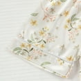 thumbnail image 6 of Utoimkio Toddler Boy Girls Summer Pajama Set Short Sleeve Button Down Shirt and Pants 2Pcs Cute Print Summer Clothes Size 12M-8T, 6 of 9