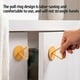 thumbnail image 2 of Ganchos de metal no perforados sin trazos manijas de puertas y ventanas ganchos para abrigos de dormitorio 2 piezas amarillo JAMW Sencillez, 2 of 5