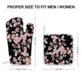 thumbnail image 2 of Cherry Blossom Print Oven Gloves And Pots Stand Set Oven Gloves And Pot Racks Pot Racks And Oven Gloves Set, 2 of 9