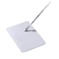 thumbnail image 4 of Rectangle Shape for Cosmetics & Foundation Mixing, Portable Spa Tool Stainless Steel Makeup Palette, 4 of 7