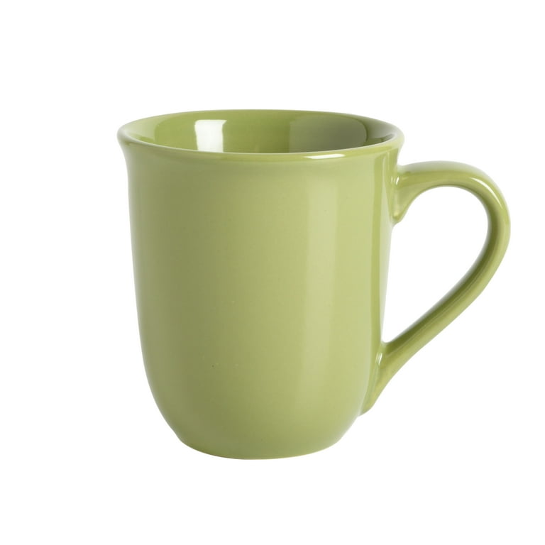 Gibson Home Everyday Contempo Hues Assorted Ceramic 15-Ounce Mug