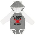 thumbnail image 3 of Inktastic Grammy and Pappy Love Me Boys or Girls Long Sleeve Baby Bodysuit, 3 of 5