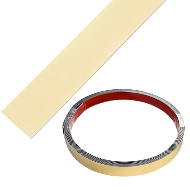 Moldura de metal para pared, borde decorativo con acabado de espejo dorado de 1,57" x 16,4 pies, moldura de zócalo de acero inoxidable autoadhesiva para marco de espejo de pared, piso y azulejos
