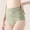 Green, variant on Women's Panties Belly Control Underwear with Full Coverage Design, High Waist Soft Briefs for Body Shaper