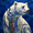 Polar, variant on Dapper Black Cat Canvas Kitchen Bar Home Wall Decor