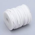 thumbnail image 2 of U8MO 15m/Roll Hollow Pipe PVC Tubular Synthetic Rubber Cord Wrapped Spool Thread 4mm-White, 2 of 3