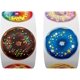 thumbnail image 5 of 2 piezas 1000 pegatinas de donas Decoración de fiesta Recompensa Estímulo del maestro Motivación Paquete grande 16 diseños con alambre perforado (cada uno de 3,8 cm de diámetro), 5 of 5