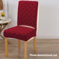 thumbnail image 5 of Dvruxg Latest Checkered Dining Chair Slipcover Chair Furniture Protector Stretch Chair Covers for Dining Room, Restaurant, Kitchen, Party, 5 of 5