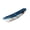 Dark blue model, variant on Yihuala Wooden Sailboats Model Wooden Sailing Boats Tabletop Decorative Ornament Home Decorations for Oceans Themed Party Beach