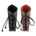thumbnail image 3 of Brazaletes Salvador guantelete cuero PU 2 piezas hombres y mujeres, 3 of 10