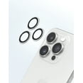 thumbnail image 2 of LAUT PRIME GLASS Camera Ring Protector for iPhone 16 Pro / 16 Pro Max - Clear, 2 of 2