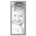 thumbnail image 2 of ArtToFrames 17" x 41" Classic Silver Picture Frame, 17x41 inch Silver Wood Poster Frame (WOM-4926), 2 of 7