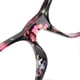 thumbnail image 4 of Reading Glasses Fashionable Unisex Rhinestones Decoration Clear Lens Reading Glasses(+200 Red Stripe Frame), 4 of 4