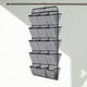 thumbnail image 2 of Estantes para zapatos colgantes/organizador de zapatos colgante/percha para colgar zapatos sobre la puerta , Gris oscuro, 2 of 8