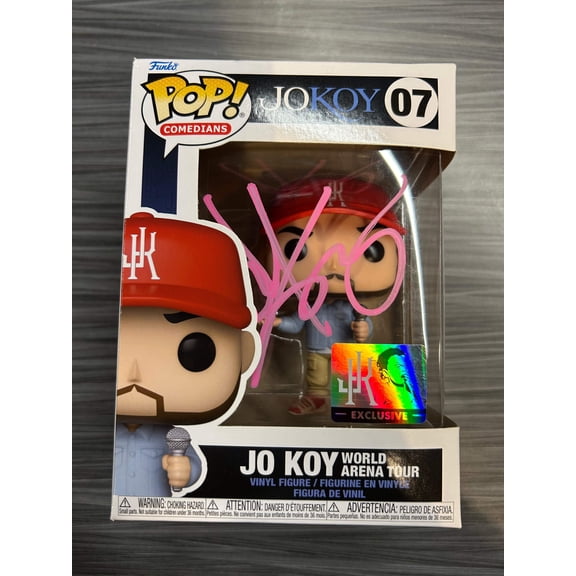 Collectible Funko POP! Comedians Jo Koy (World Arena Tour)(Signed/Jo Koy)(Damaged Box*) #07