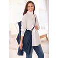 thumbnail image 4 of Woman Within Plus Size Hands-Free Puffer Coat, 4 of 5