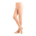 thumbnail image 1 of EMEM Apparel Women's Ladies Solid Colored Opaque Dance Ballet Costume Microfiber Footed Tights Stockings Fashion Ballet Pink D, 1 of 5