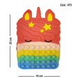 thumbnail image 2 of Mochila de juguete antiestrés Pop It Bag para bebés 073, 22 x 18 cm, 2 of 6