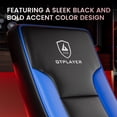 thumbnail image 6 of CLOUDREST PRO Floor Gaming Chair for Teens, Video Game Rocker Chair for Bedroom, Game Room, 6 of 9