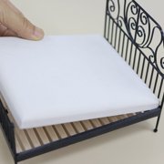 ROZYARD Vintage Iron Bed For 1/12 Scale Dollhouses Decoration Miniature Furniture Model