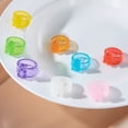 thumbnail image 3 of enjoywould Little Bear Ring Korean INS Style Transparent Candy Color Ring Girls Style Acrylic Ring Charm Fashion Accessory, 3 of 5