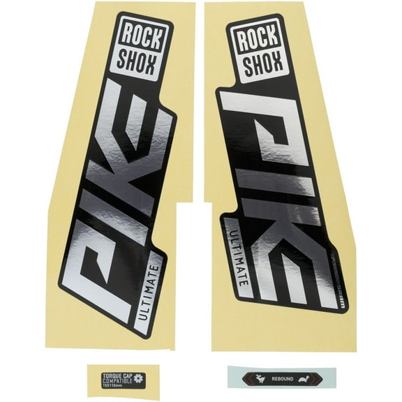 Rockshox Fork Decal Kit - Pike Ultimate 27.5"/29" Gloss Polar