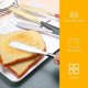 thumbnail image 2 of 2 Piece Butter Knife Set, 3 in 1 Stainless Steel Knife, Multi-Purpose Cheese Knife with Serrated Edge for Cutting Butter, Spreading, Vegetables (Black), 2 of 4