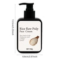 thumbnail image 3 of Fiudx Crema de Puré de Arroz, Hidratante para Una Piel Suave, Crema Facial Nutritiva para Una Luminosidad Refrescante, Fórmula Ligera de Uso Diario, para Todo Tipo de Piel, Experiencia Revitalizante, 3 of 6