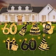 thumbnail image 1 of Letreros LED ComboJoy de 60 cumpleaños para jardín, 7 unidades, exteriores e interiores, 1 of 7
