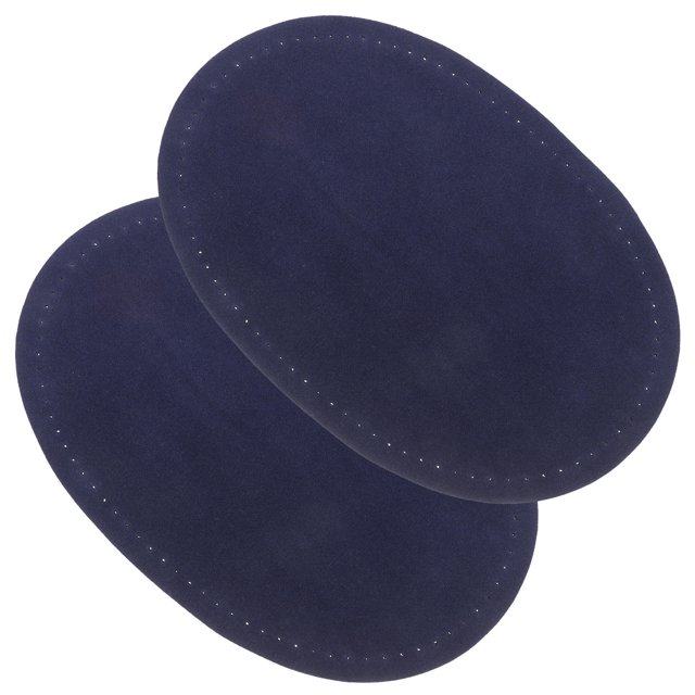 unbranded 4Pares Parches De Tela Azul Oscuro Para Reparación Y De Ropa Con
