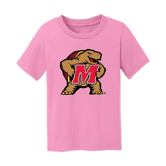 Infant Chad & Jake  Light Pink Maryland Terrapins Mascot T-Shirt
