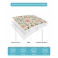 thumbnail image 5 of Quilts Twin XL Size, Floral Leaves, Soft Comforter Bedding Set for Bed, Country Farmhouse Plant Blossom Herb Lightweight Quilted Bedspread with Pillow Cover(2 Pieces) for All Season, 68x98 Inch, 5 of 6