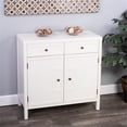 thumbnail image 2 of Beaumont Lane Metropolitan Living Console Cabinet in White, 2 of 9