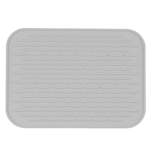 Dropship Dish Drying Mat Flexible Silicone Rubber Mat Heat Resistant  Silicone Trivet Counter Top Mat Dish Draining Mat Sink Mat Place Mat Kitchen  Sink Mat to Sell Online at a Lower Price