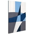 thumbnail image 5 of "Whispers of Blues I" Hand Made & Hand Finished Solid Paulownia Wood Abstracts Wall Art, 5 of 13