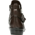 thumbnail image 5 of Naturalizer Womens Cassandra Buckle Padded Insole Booties Brown Size 9 M, 5 of 6